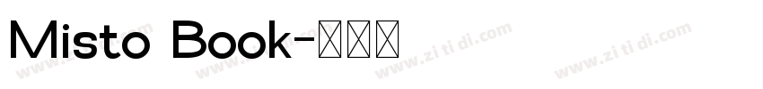 Misto Book字体转换